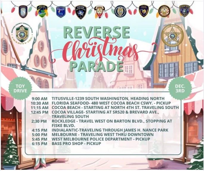Reverse Christmas Parade