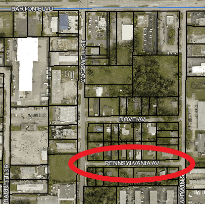 Clarence Rowe Avenue Event Map